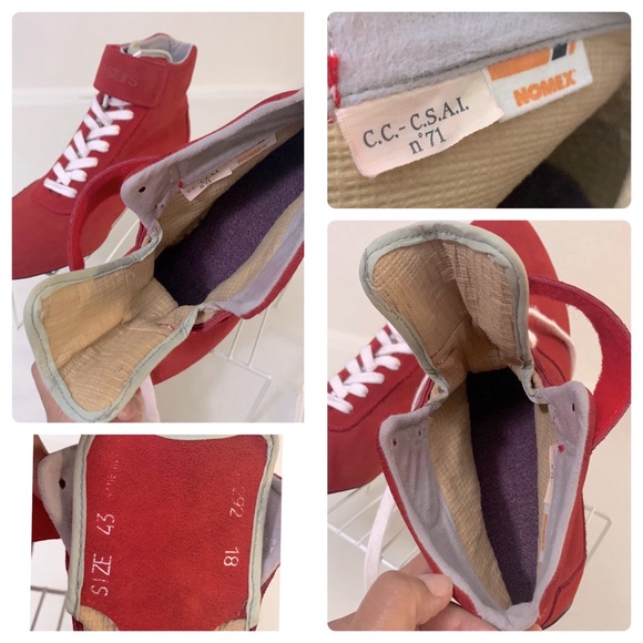 Alpinestars Y2K Red Vintage Suede Racing Boots/EUC - Picture 7 of 17